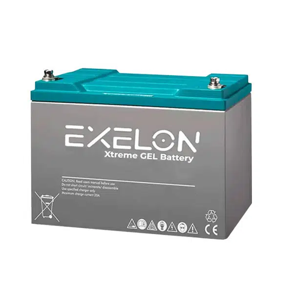 Exelon 12 Volt 100 Amper Jel Akü Derin Döngü Deep Cycle